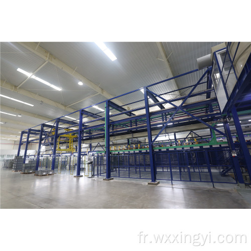 Usine de protection de l&#39;environnement pour ligne de galvanoplastie plastique